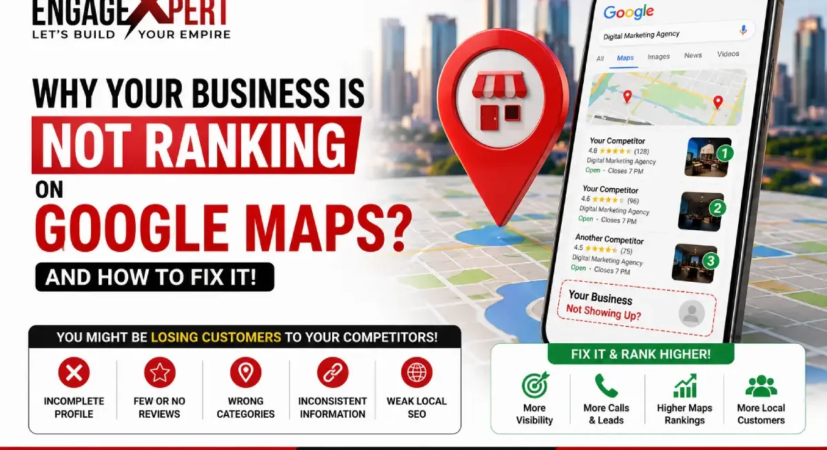 Why My Business Is Not Ranking On Google Maps