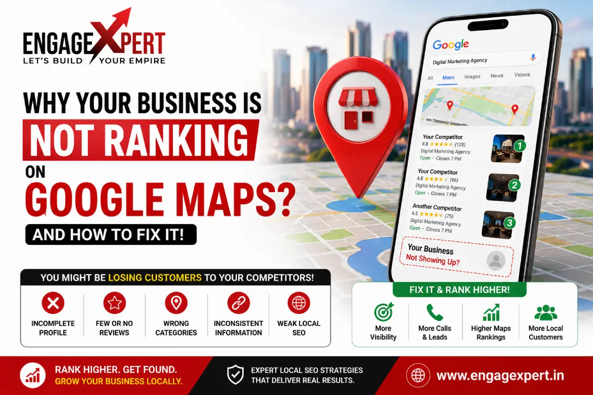 Why My Business Is Not Ranking On Google Maps