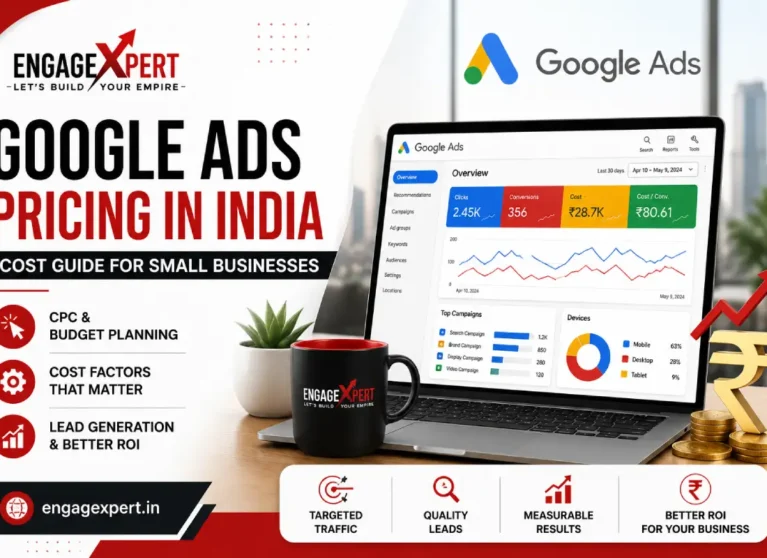 Google Ads pricing in India for small businesses