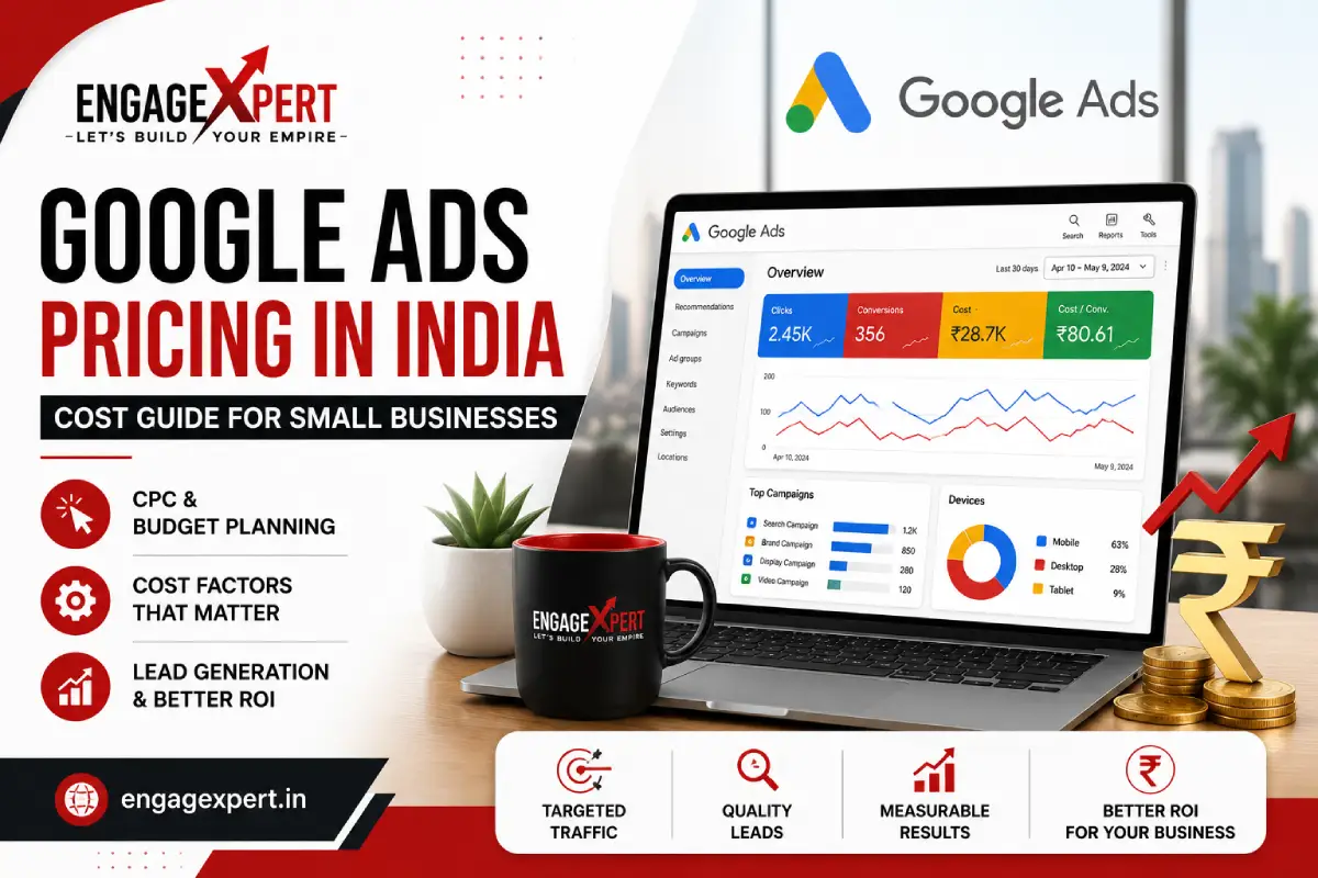Google Ads pricing in India for small businesses